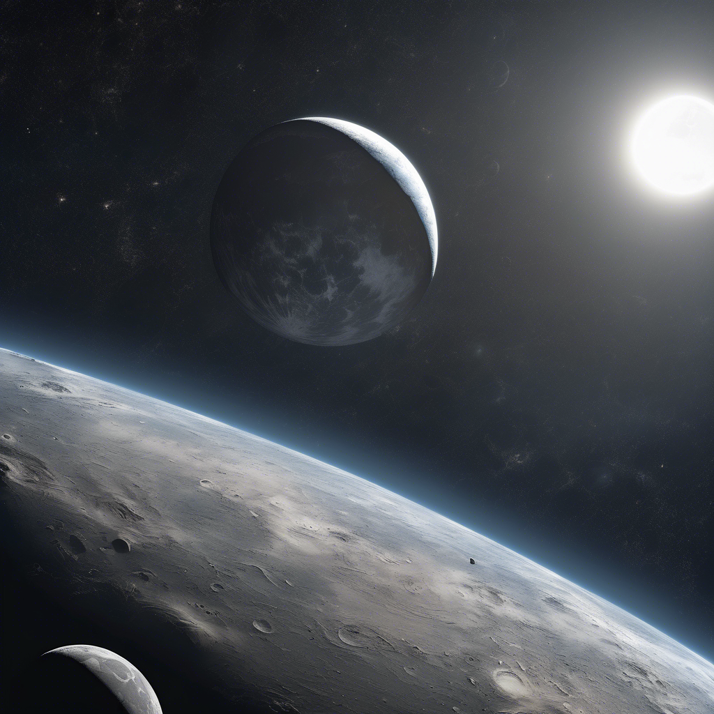 Sabías que la Luna se aleja de la Tierra unos 4 cm al año.