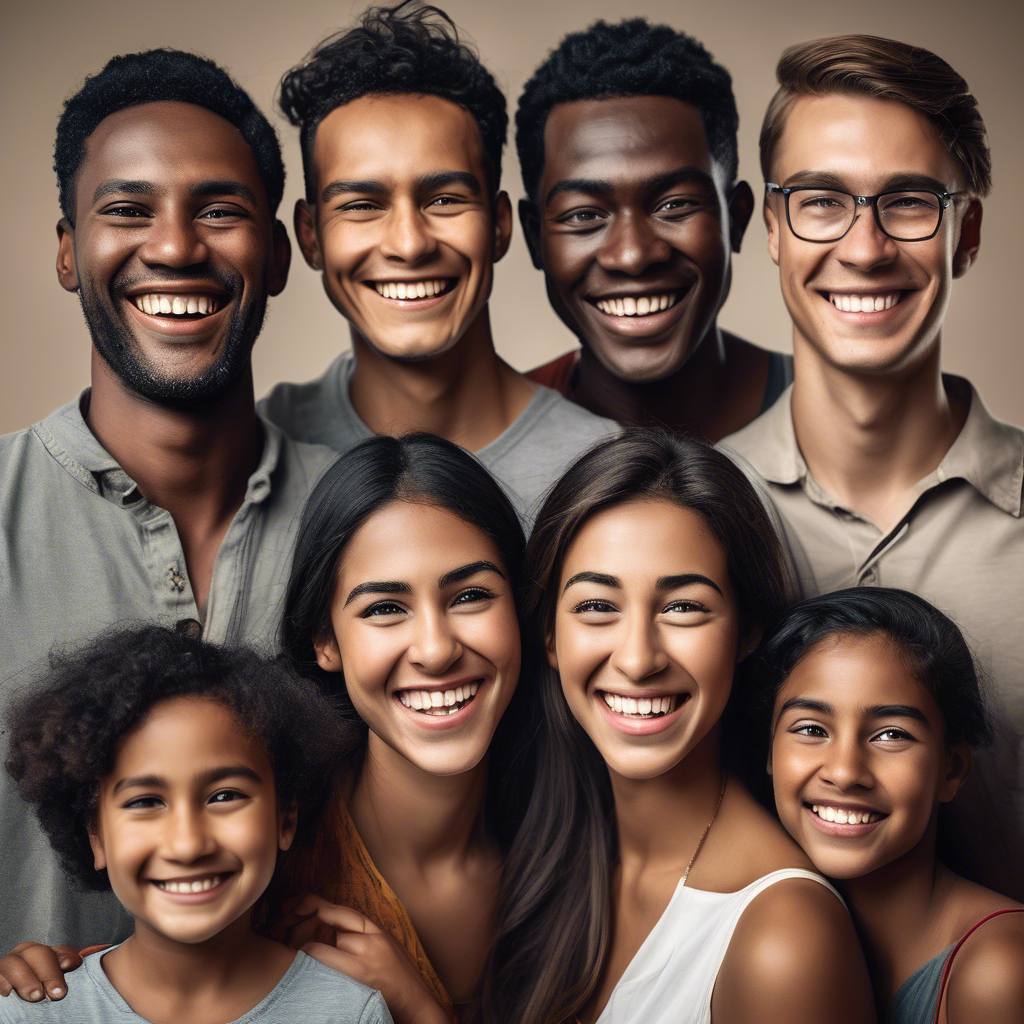 Sabías que la sonrisa es universal en todas las culturas.