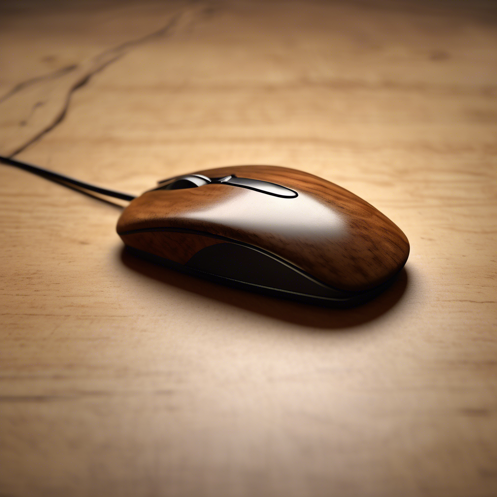 Sabías que estudios revelan que el primer ratón de computadora fue hecho de madera.