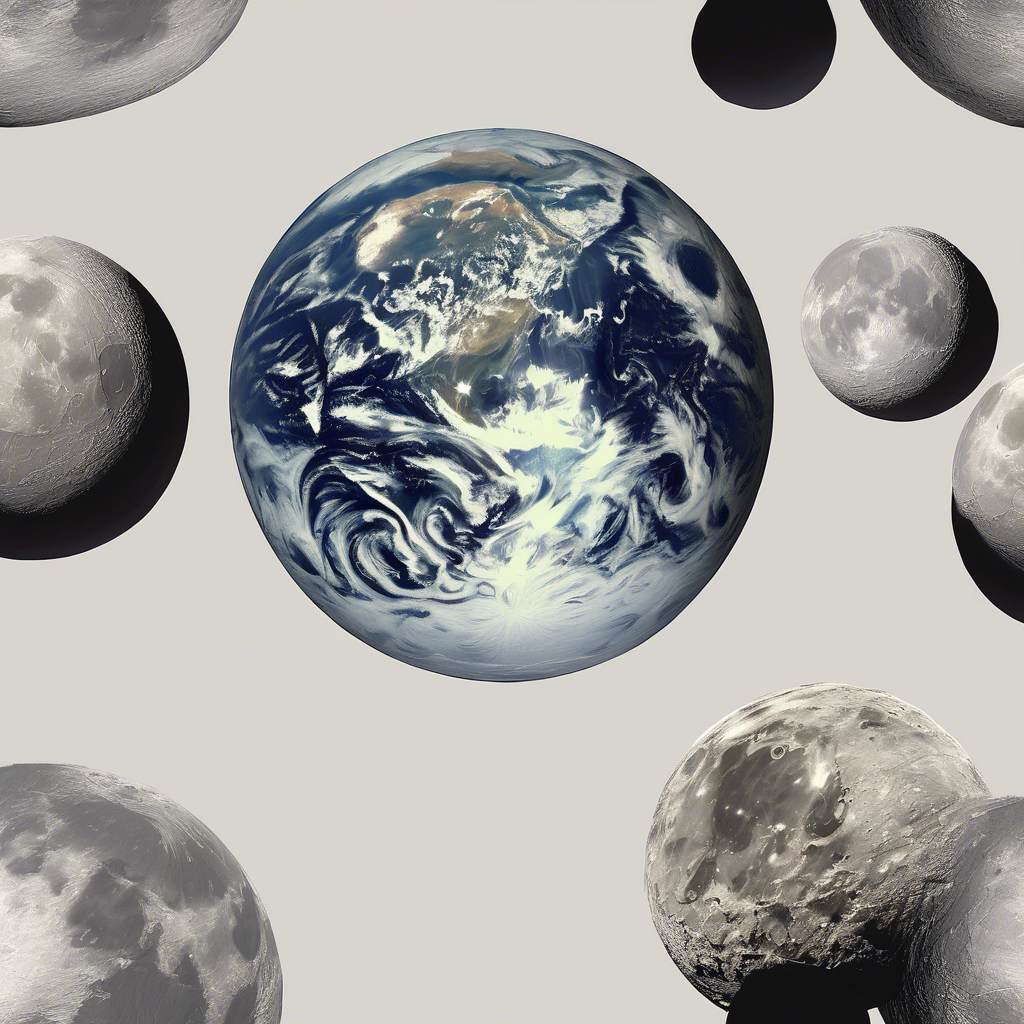 Sabías que al parecer, la Luna se aleja de la Tierra unos 4 cm al año.