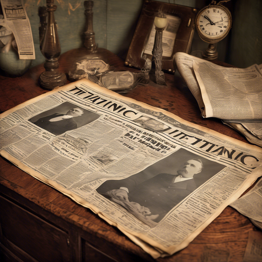 Sabías que estudios revelan que el Titanic tenía su propio periódico a bordo.