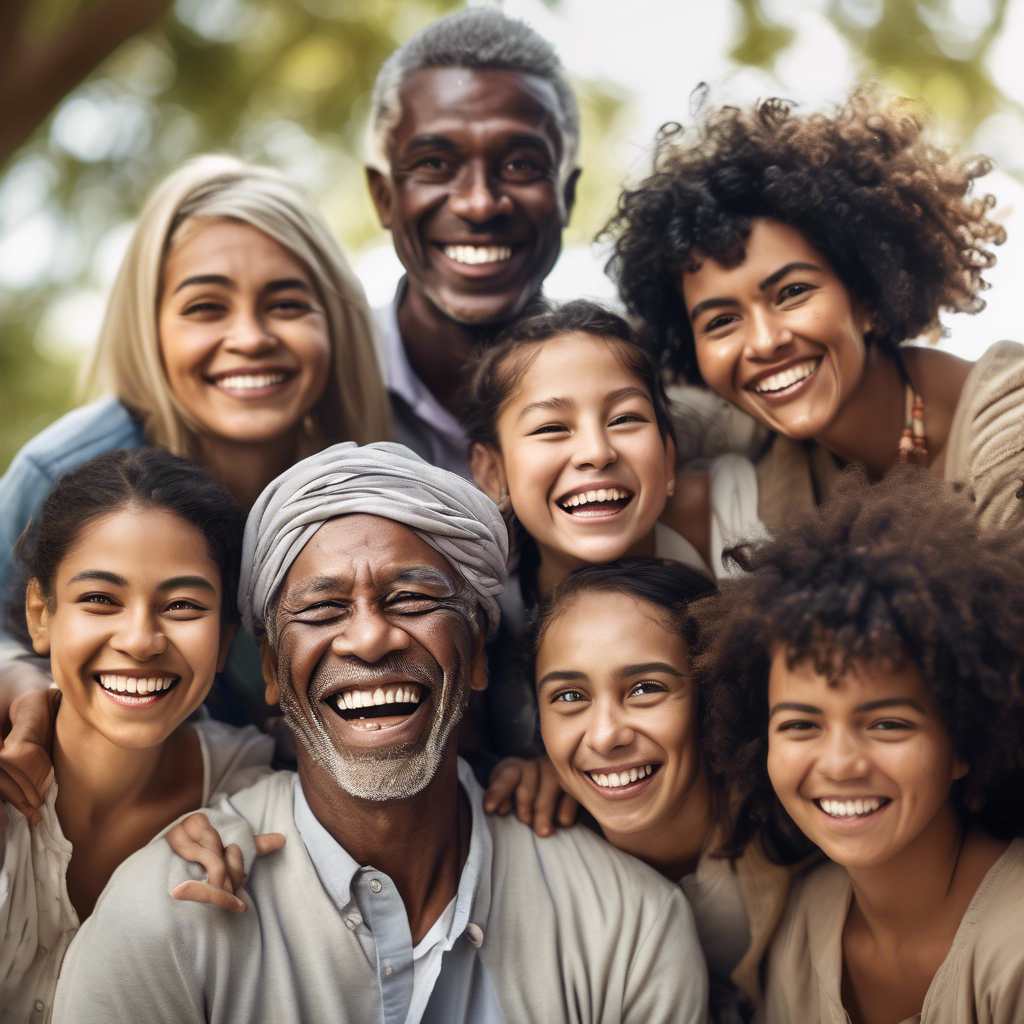 Sabías que se descubrió que la sonrisa es universal en todas las culturas.
