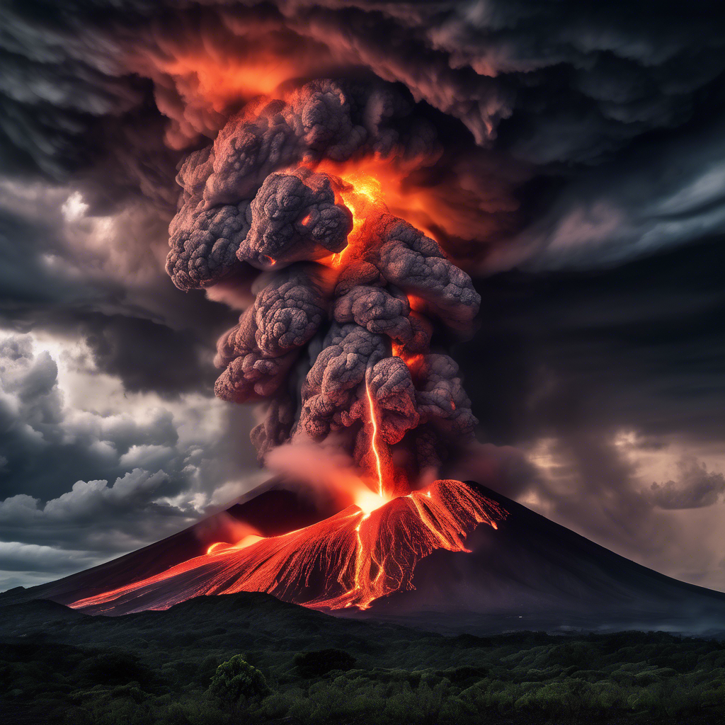 Sabías que estudios revelan que los volcanes pueden producir relámpagos durante las erupciones.