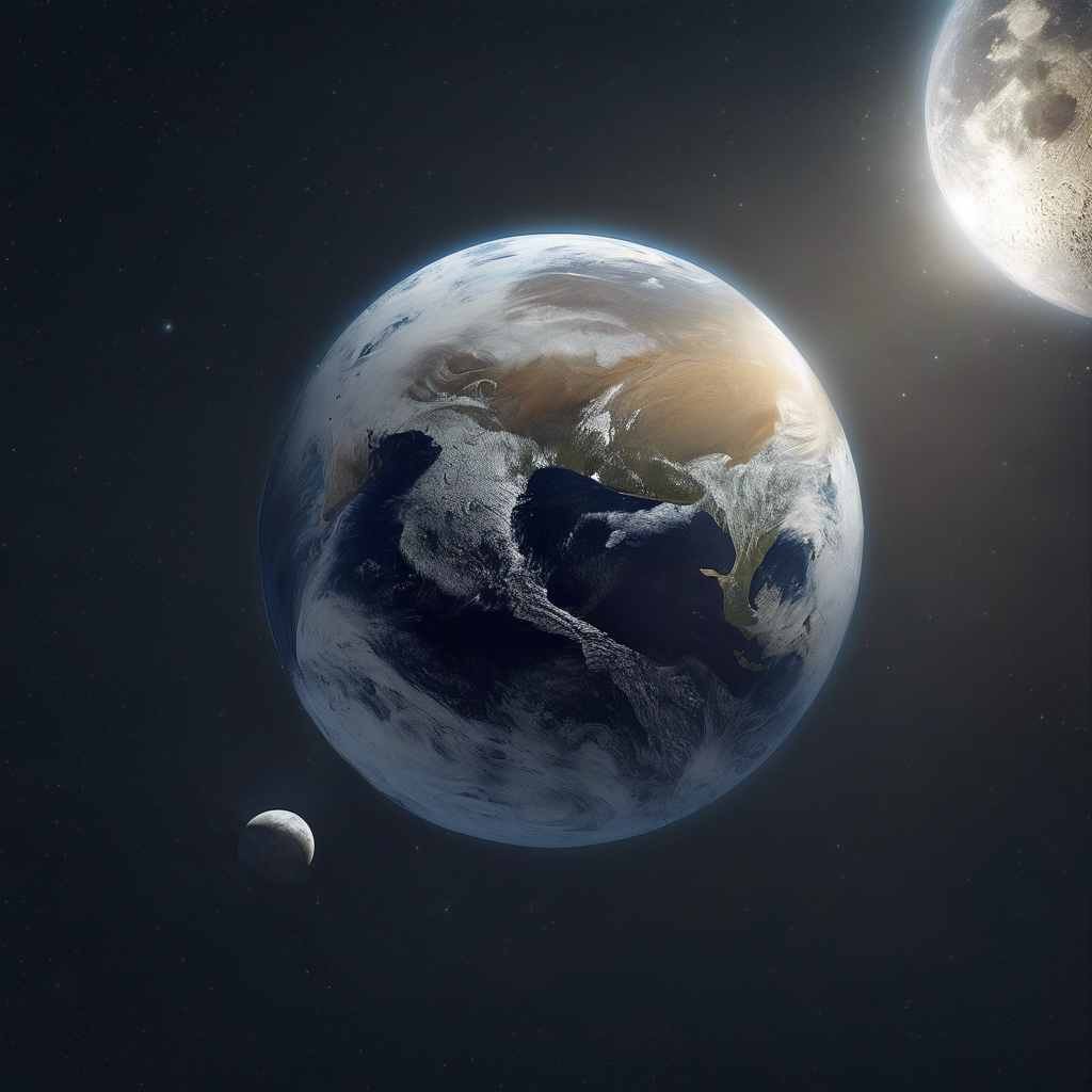 Sabías que estudios revelan que la Luna se aleja de la Tierra unos 4 cm al año.
