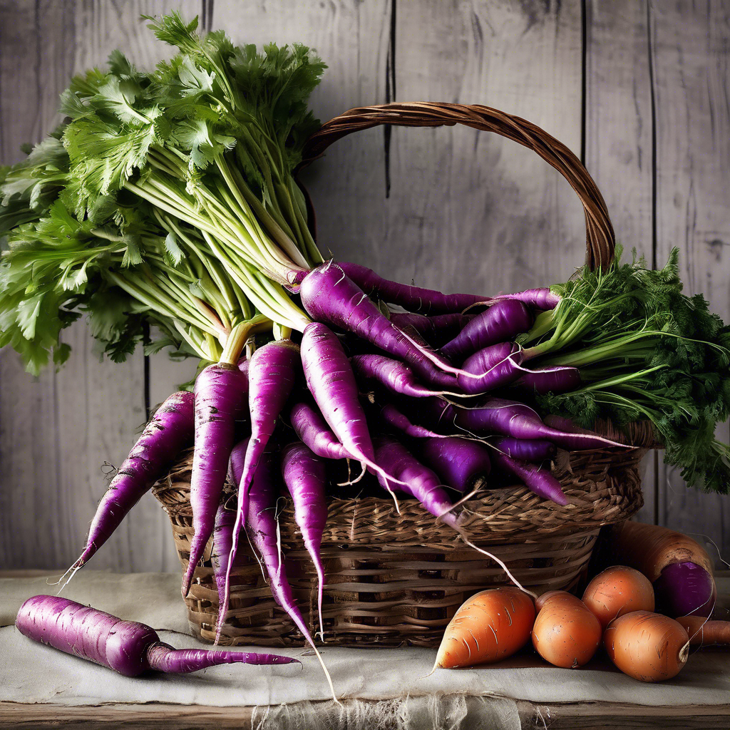 Sabías que estudios revelan que las zanahorias solían ser moradas antes de ser naranjas.