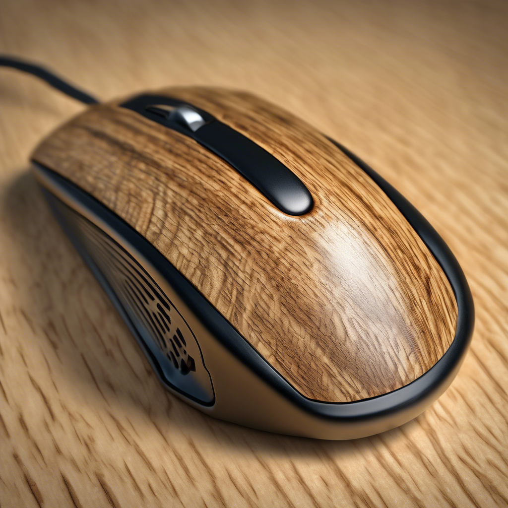 Sabías que al parecer, el primer ratón de computadora fue hecho de madera.