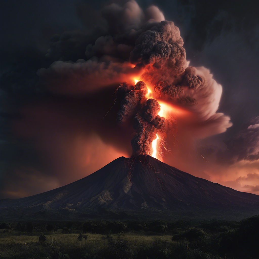 Sabías que investigaciones indican que los volcanes pueden producir relámpagos durante las erupciones.